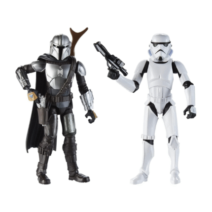 STAR WARS Galaxy of Adventures The Mandalorian 5-Inch-Scale Figure 2 Pack